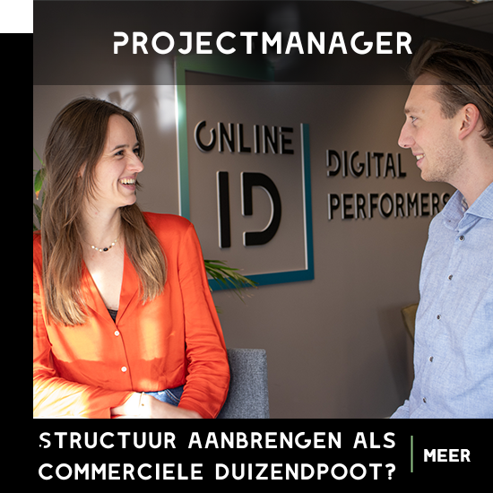 projectmanager online marketing vacature