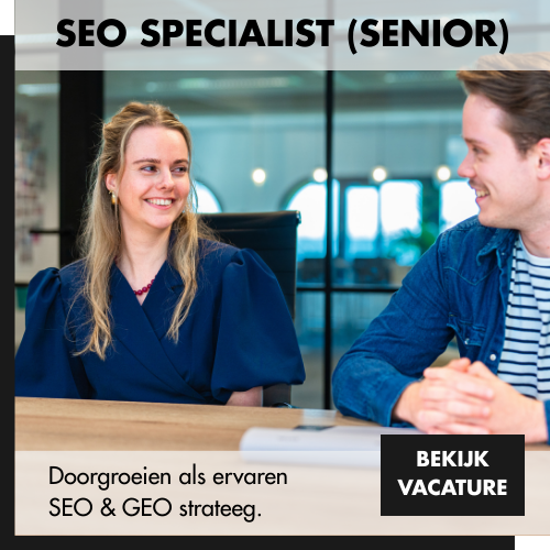 senior seo specialist vacature